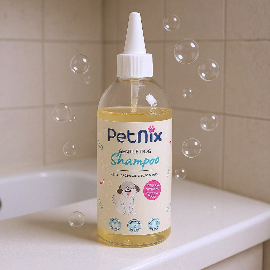 Natural and gentle dog grooming products for healthy coats and skin.