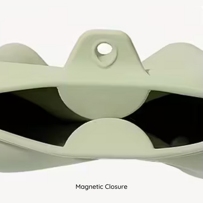 silicone dog treat pouch with quick access opening